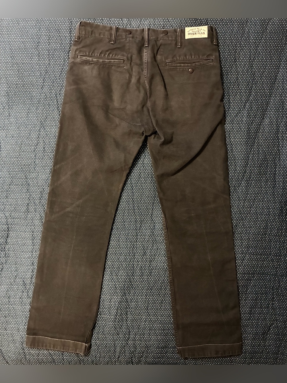 DOUBLE RL RALPH LAUREN RRL SELVEDGE CANVAS PANTS- 34X34 - Picture 13 of 13